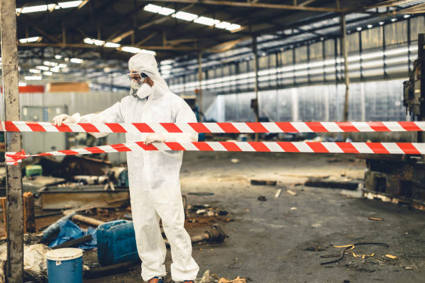 Professional Infectious Disease Decontamination technician working in Plaistow, NH